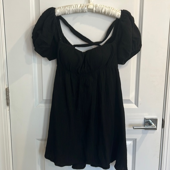 Princess Polly- “LETS DANCE” Mini Dress Black Size US 8 - Picture 3 of 4